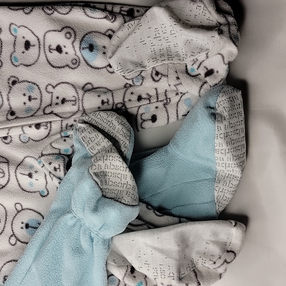 absorba Fleece Onsies - Picture 3 of 9